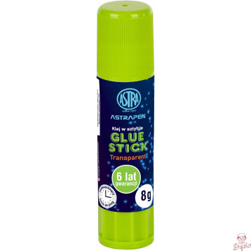 Klej szkolny w sztyfcie Glue Stick transparentny 8g. 401120004 ASTRA