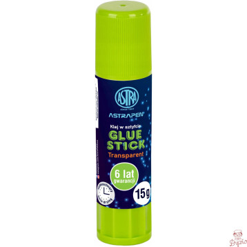 Klej szkolny w sztyfcie Glue Stick transparenty 15g. 401120005 ASTRA