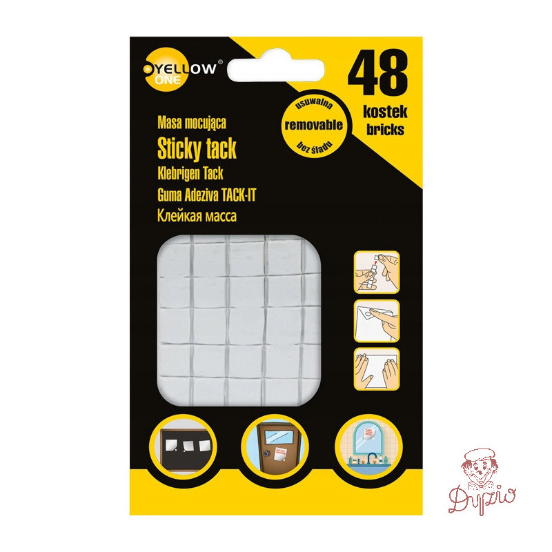 Masa mocująca YELLOW ONE 50g 48 kostek 125-1041