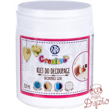 Klej szkolny do decoupage 250ml Creativo 401120002 ASTRA