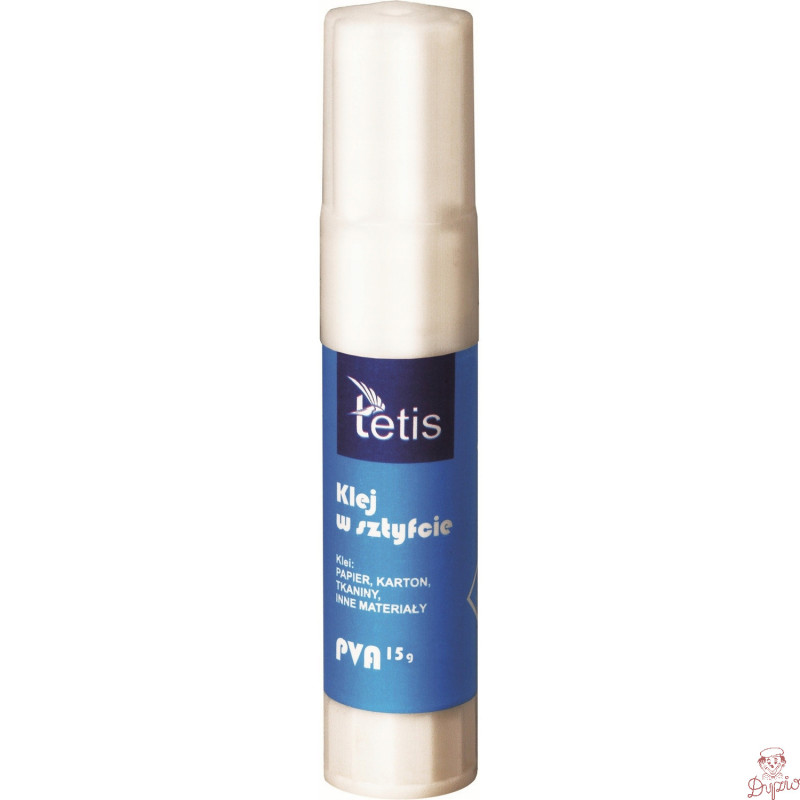 Klej w sztyfcie 15g PVA BG099-B TETIS