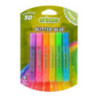 Klej brokatowy neonowy 10g. 6 kolorów CRICCO 3D CR950B6