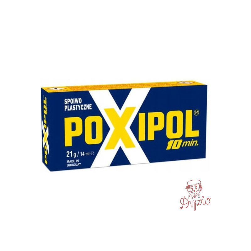 Klej POXIPOL 21g/14ml szary dwuskładnikowy