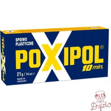 Klej POXIPOL 21g/14ml szary dwuskładnikowy