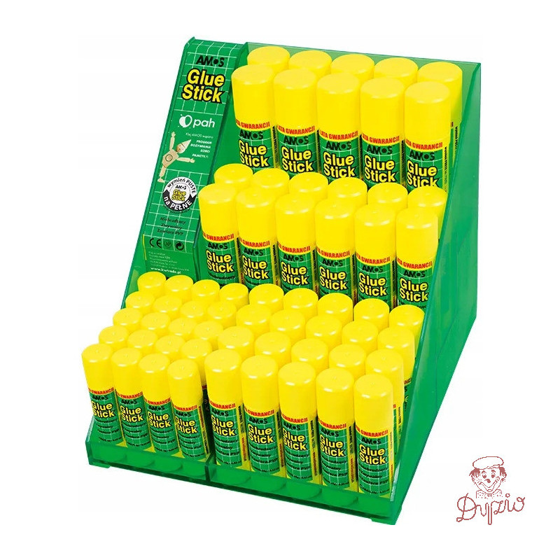 Klej w sztyfcie 62szt Display 130-1589 AMOS