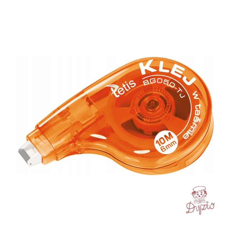 Klej w taśmie permanentny 6mm/10m BG050-TJ TETIS