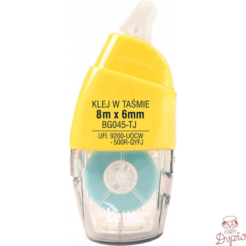 Klej w taśmie permanentny 6mm/8m BG045-TJ TETIS