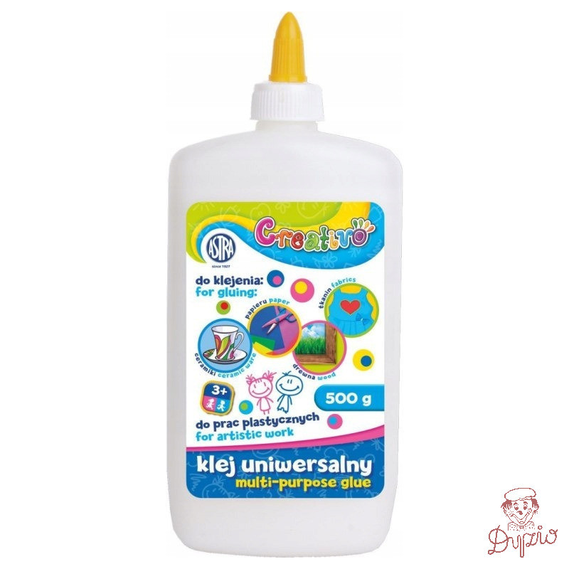 Klej uniwersalny w płynie CREATIVO szkolny 500g 401113002 ASTRA