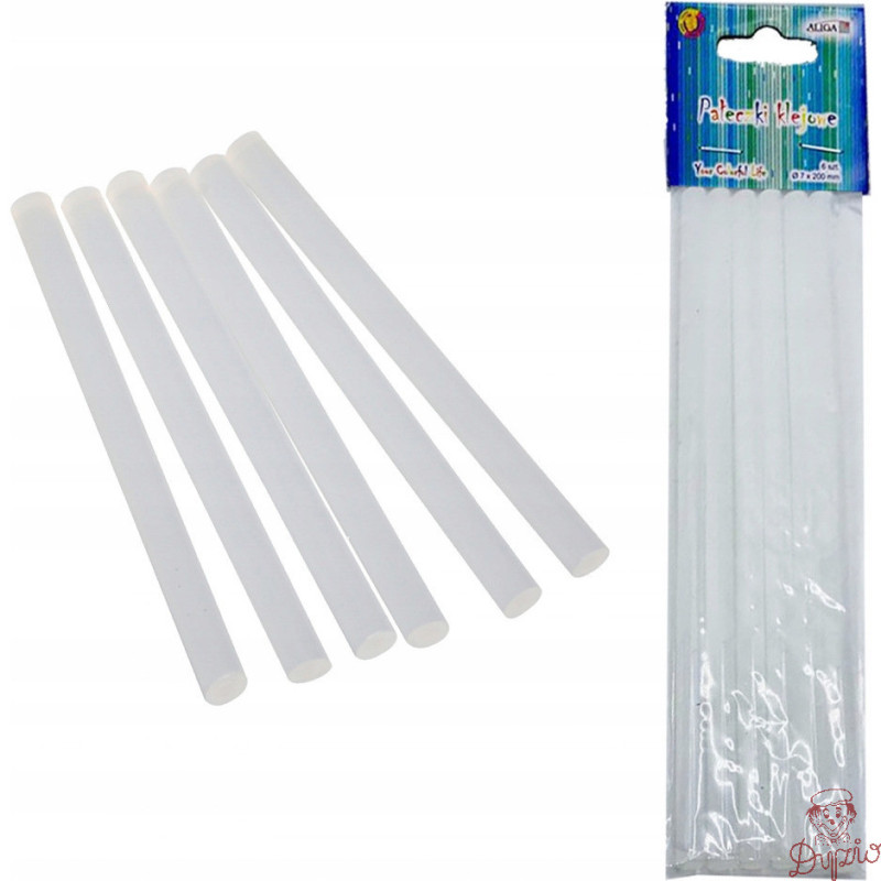 Wkład klejowy do pistoletu JB2007-BZ 7mm x 200mm (6szt) ALIGA