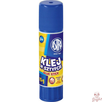 Klej szkolny w sztyfcie Glue Stick transparentny 15g 401110003 ASTRA