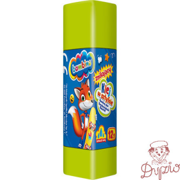 Klej szkolny znikający w sztyfcie 12g Display 12 sztuk BAMBINO St.Majewski