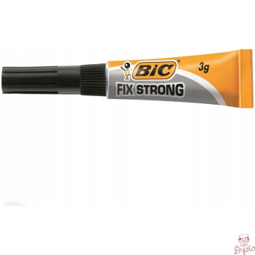 Klej sekundowy FIX STRONG blister 12szt. 9048264 BIC