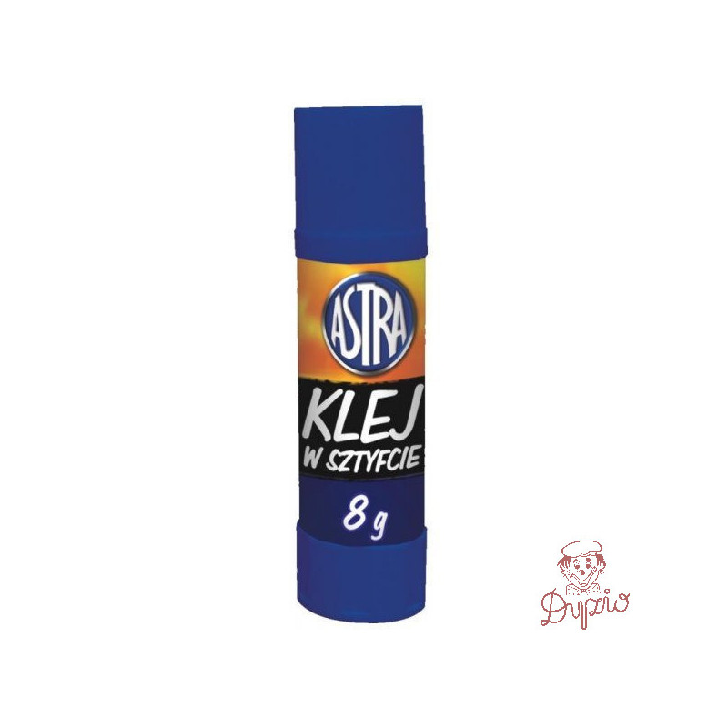 Klej szkolny w sztyfcie 8g transparentny 401110002 ASTRA