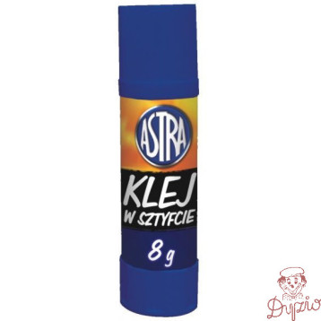 Klej szkolny w sztyfcie 8g transparentny 401110002 ASTRA