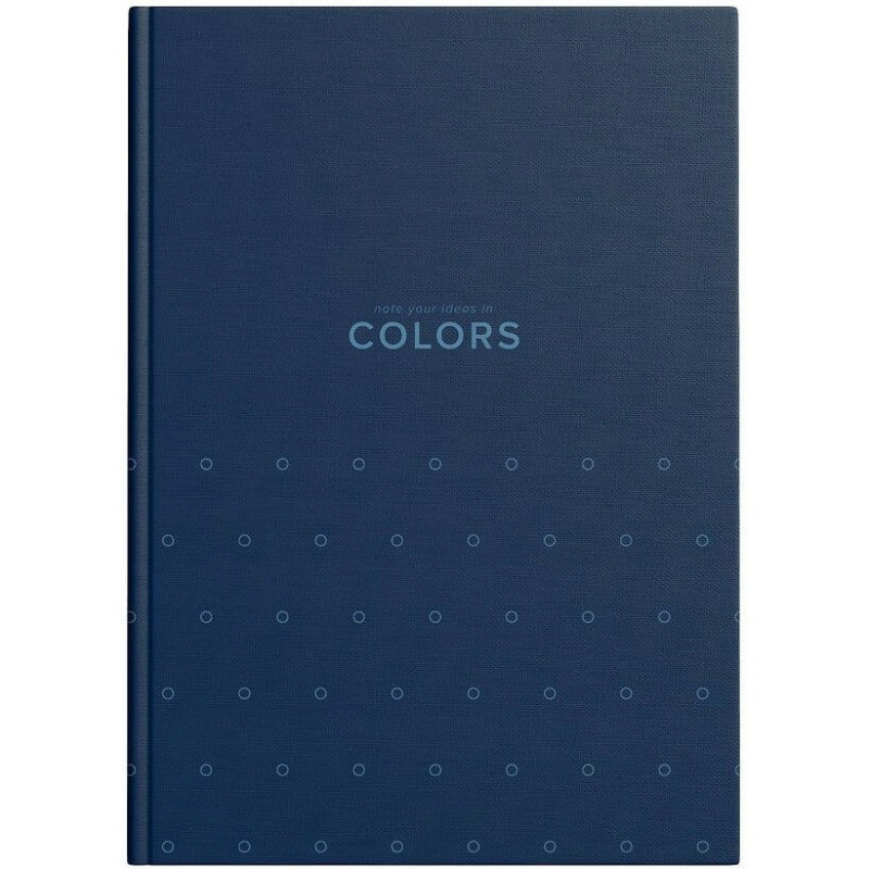 Zeszyt szkolny z twardą okładką A5 Brulion 96 kartek w kratkę COLORS 400169200 TOP 2000