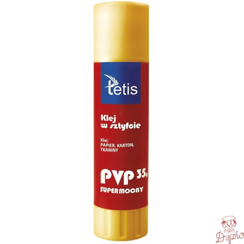 Klej w sztyfcie PVP 35g. BG100-D TETIS