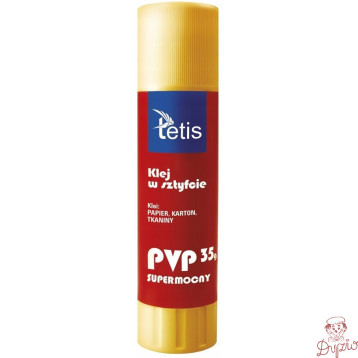 Klej w sztyfcie PVP 35g. BG100-D TETIS