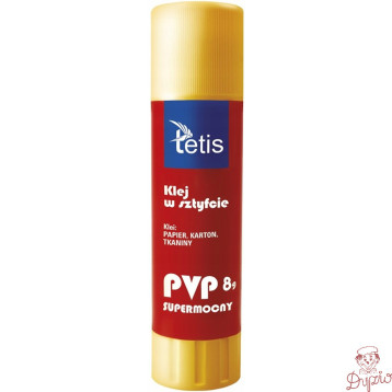 Klej w sztyfcie PVP 8g. BG100-E TETIS