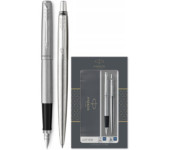 Komplet pióro wieczne + długopis JOTTER STAINLESS STEEL CT PARKER PARKER 2093258