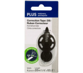 Korektor w taśmie DS WH-1304 czarny 4.2mm x 20m 49573 PLUS