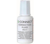 Korektor w płynie z pędzelkiem 20ml Q-CONNECT KF10507