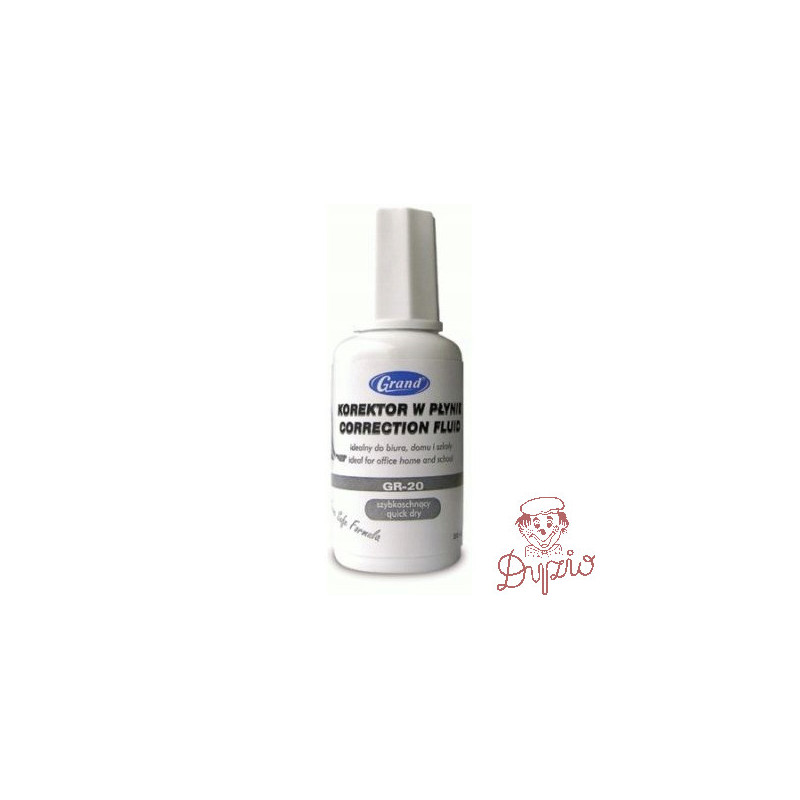 Korektor w butelce GR-20 20ml GRAND 160-1266