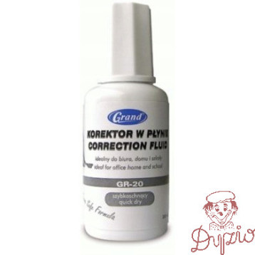 Korektor w butelce GR-20 20ml GRAND 160-1266