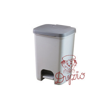 Kosz na śmieci 40l CURVER ESSENTIALS szary 00760-686-00