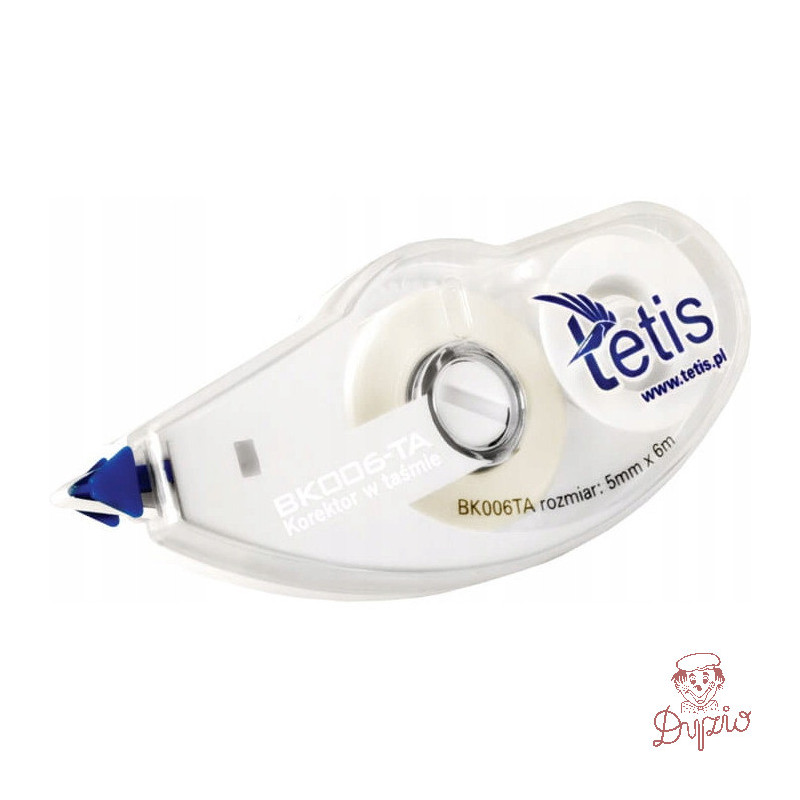 Korektor w taśmie 5mm x 6m BK006-TA TETIS