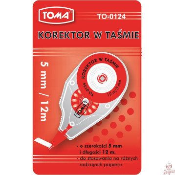 Korektor w taśmie 12m TOMA TO-0124