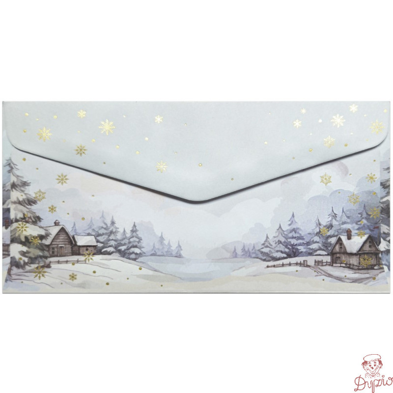 Koperta DL MAGIA ZIMY 120g. (10szt.) 280198 Galeria Papieru