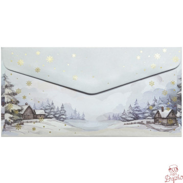 Koperta DL MAGIA ZIMY 120g. (10szt.) 280198 Galeria Papieru