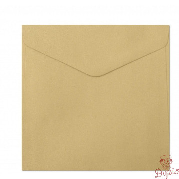 Koperta 160x160mm PEARL złota 150g. (10szt.) 280388 Galeria Papieru