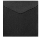 Koperta 160mm x 160mm Pearl czarny 150g (10szt.) 280323 Galeria Papieru
