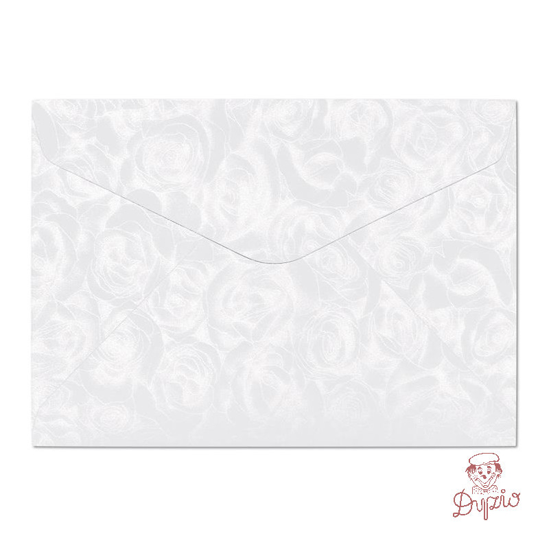Koperta C6 RÓŻE biały K 120g.(10szt.) 280211 Galeria Papieru