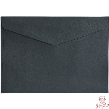 Koperta C5 Pearl czarny K 150g. (10szt.) 280677 Galeria Papieru
