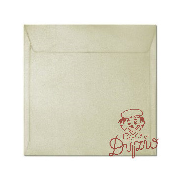 Koperta 158x158mm MILLENIUM biały P 120g. (10szt.) 282301 Galeria Papieru
