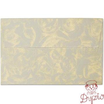 Koperta 70x110mm RÓŻE kremowy P 120g. (10szt.) 280405 Galeria Papieru