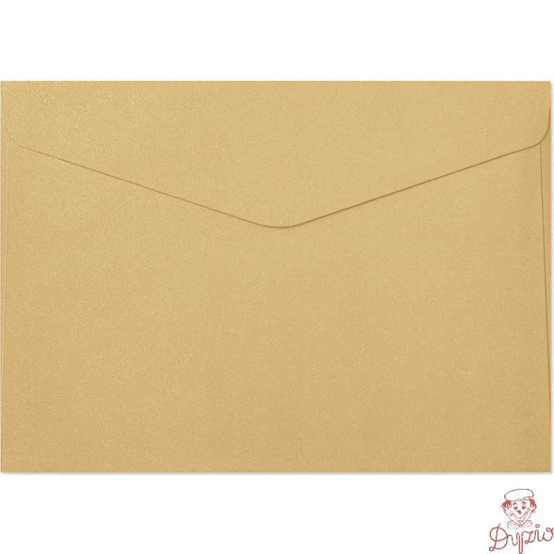 Koperta C5 Pearl złoty K 150g. (10szt.) 280688 Galeria Papieru