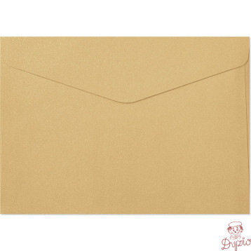 Koperta C5 Pearl złoty K 150g. (10szt.) 280688 Galeria Papieru