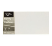 Koperta DL Pearl diamentowa biel (10szt.) 280139 Galeria Papieru