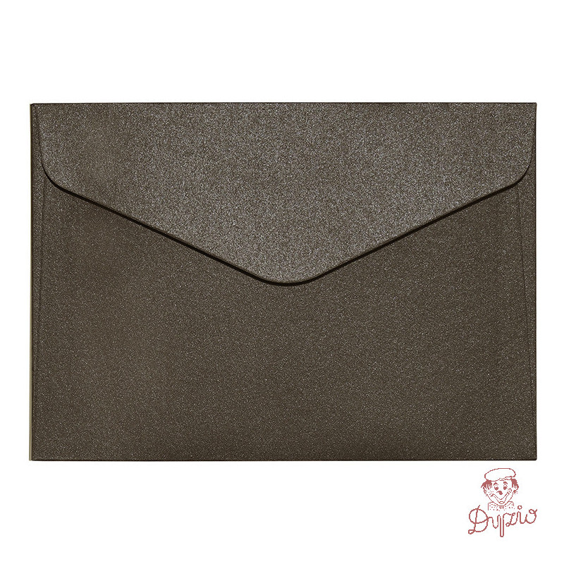 Koperta C6 Pearl brązowy K 150g (10szt.) 280299 Galeria Papieru