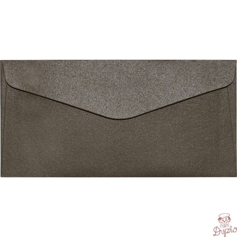 Koperta DL Pearl brązowy K 150g (10szt.) 280199 Galeria Papieru