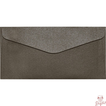 Koperta DL Pearl brązowy K 150g (10szt.) 280199 Galeria Papieru