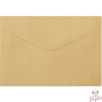 Koperta B6 Pearl złoty K 150g (10szt.) 280888 Galeria Papieru
