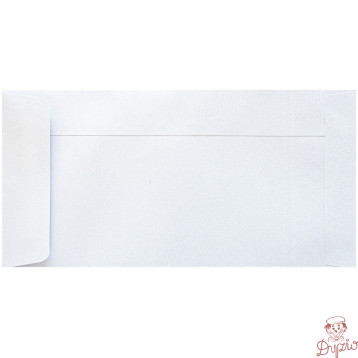 Koperta DL MILLENIUM diamentowa biel 120g.(10szt.) 280116 Galeria Papieru