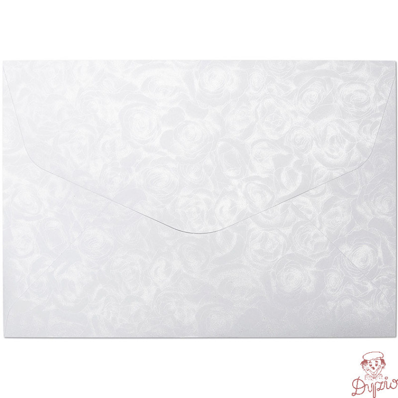 Koperta C5 RÓŻE biały 120g (10szt.) 162x229mm 280611 Galeria Papieru