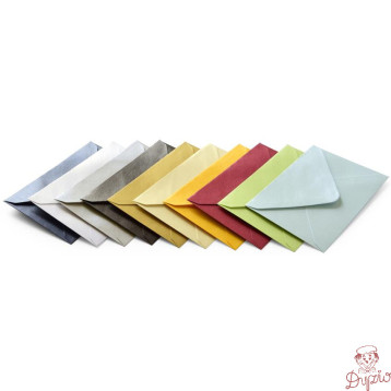 Koperta B7 mix kolorów metalizowanych (100szt.) 120g/m2 280599 Galeria Papieru