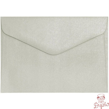 Koperta C6 Pearl jasno srebrna K 150g. (10szt.) 280240 Galeria Papieru