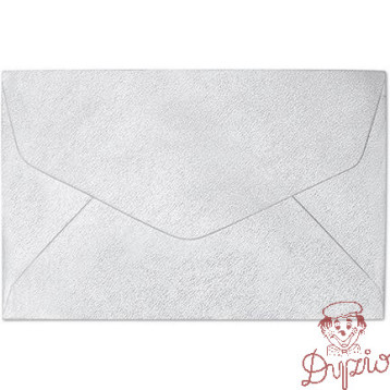 Koperta 70x110mm MILLENIUM biały 120g (10szt.) 282401 Galeria Papieru